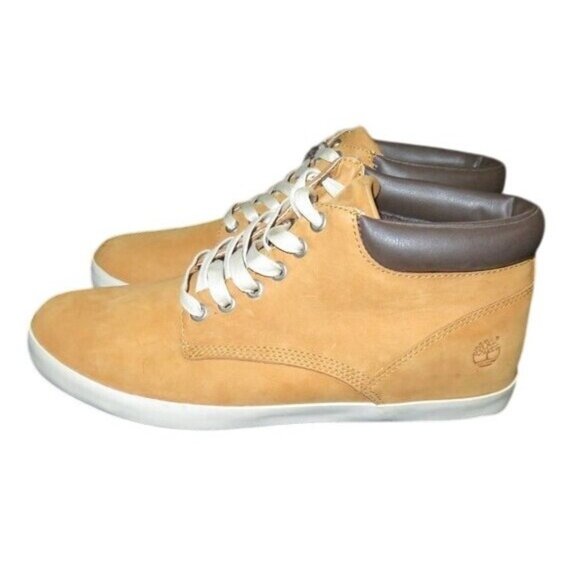 Timberland Glastenbury Wheat Nubuck Leather Internal Wedge Boots anti-fatigue 10 - Picture 1 of 12
